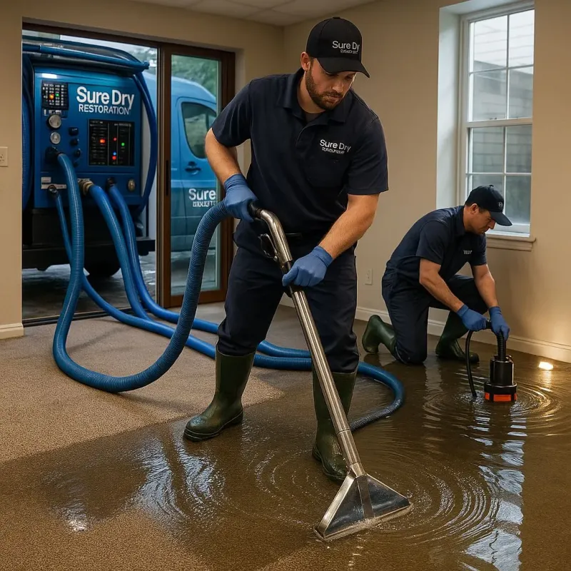 Water Extraction and Removal process in Falmouth Foreside, ME